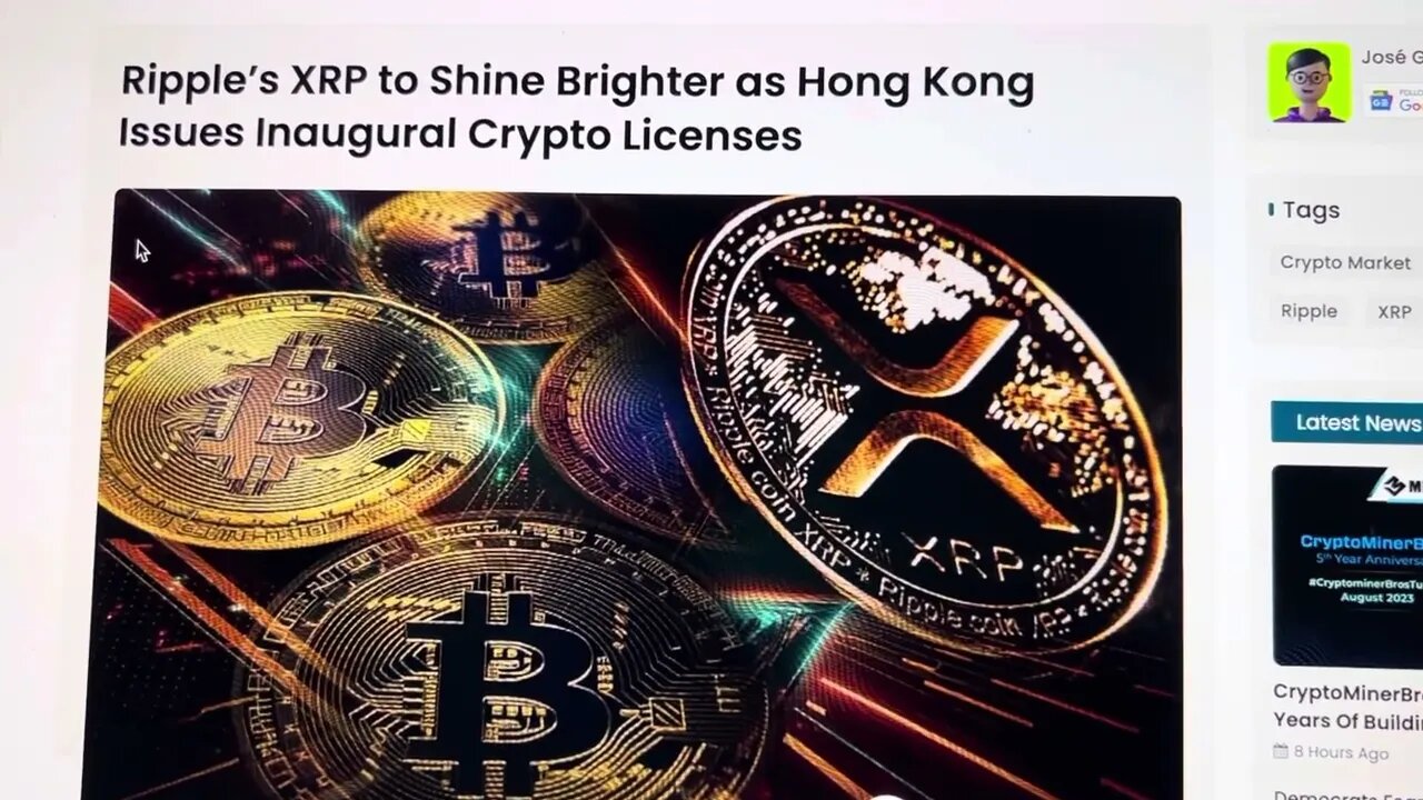 KABOOM…CHINA GREEN LIGHTS CRYPTO LICENSES IN HONG KONG AND RIPPLE RIGHT THERE!!