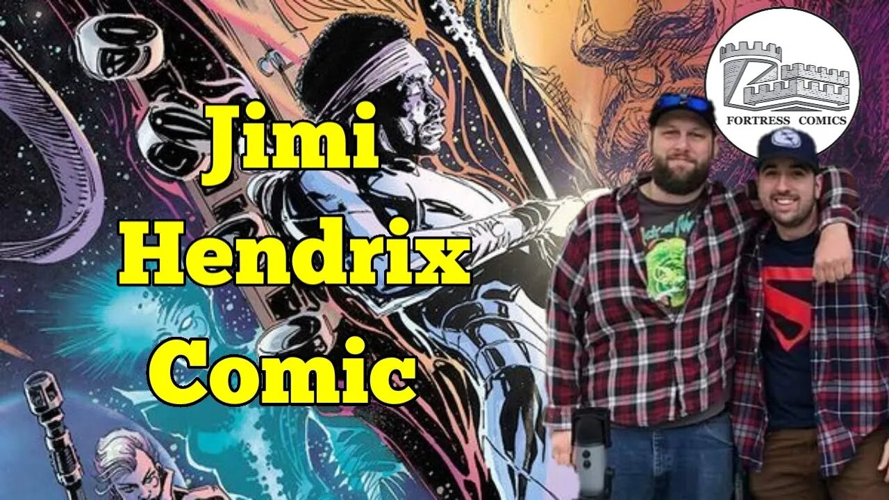 Jimi Hendrix Comic from Titan, Cryptid Comics from Ahoy, and more!