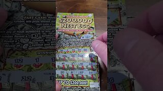 Winning NEW Scratch Off Ticket Money Bag Lottery!