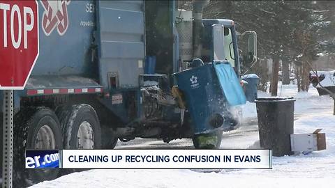 Evans recycling plan causing confusion