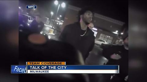 Startling Brown taser video the talk of the city