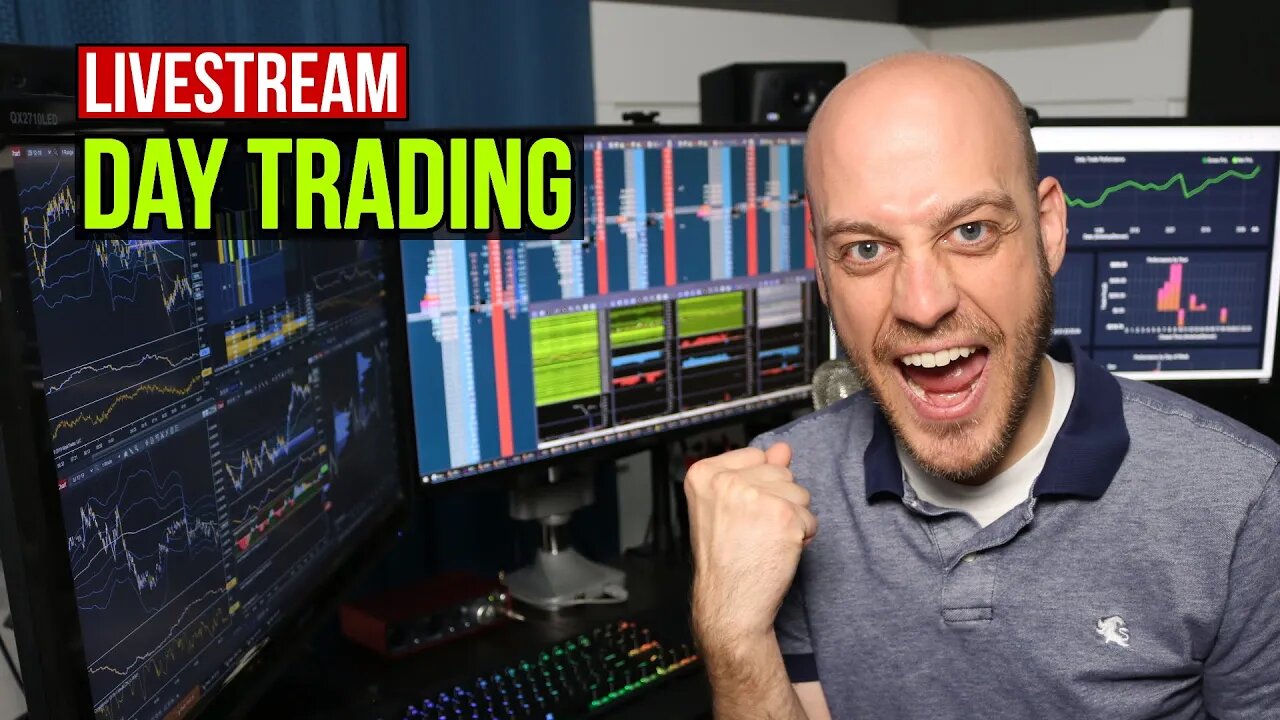 Lucky Win From Bizarre 10k Market Sell Out of Nowhere. Live Day Trading Futures 15 Sept 2023