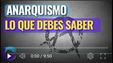 ANARQUISMO EN 10 MINUTOS: TODO LO QUE NECESITAS SABER