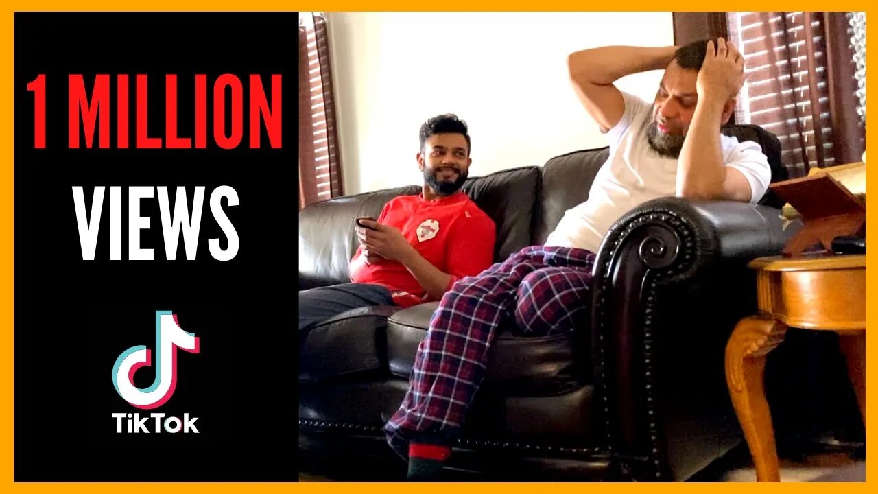 My Dad Got Over 1 Million Views On TikTok | His Reaction