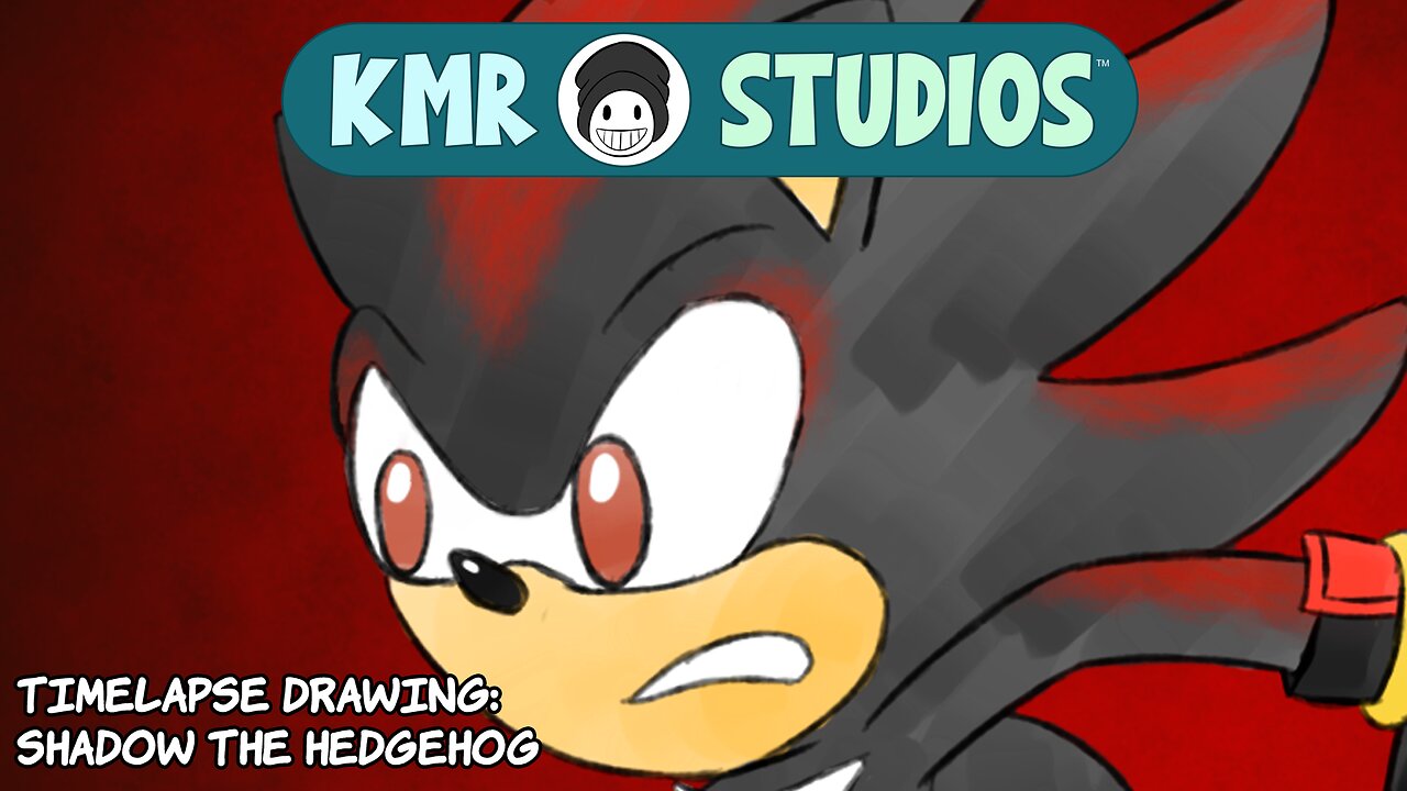 Timelapse Drawing: Shadow the Hedgehog