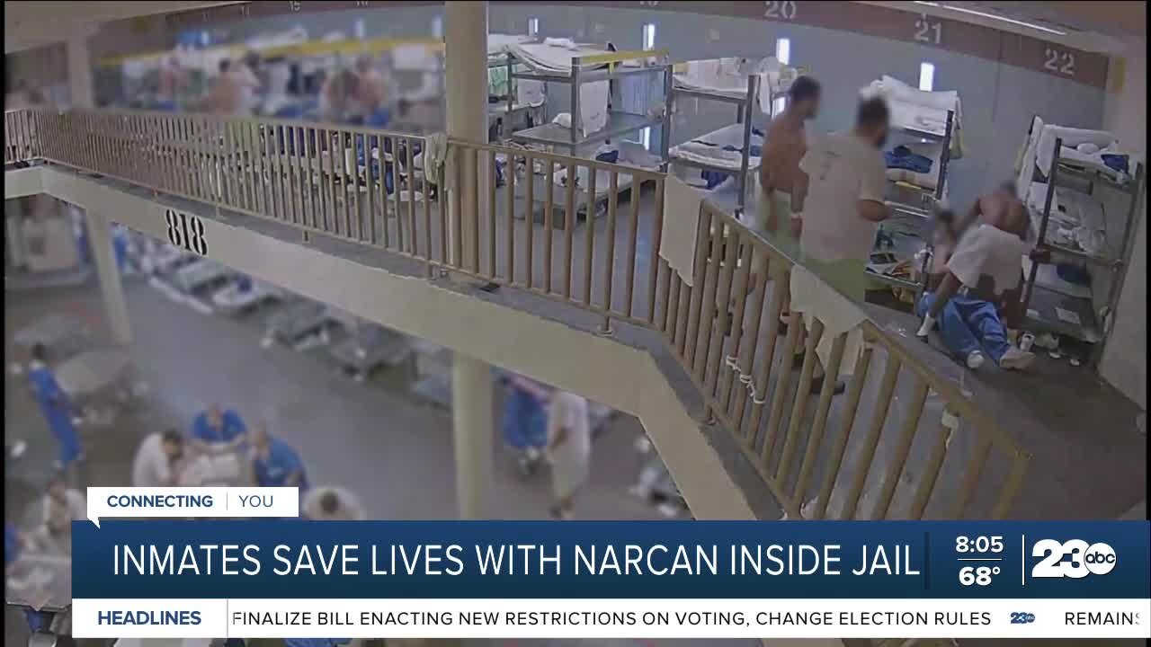 Inmates save lives with narcan inside jail