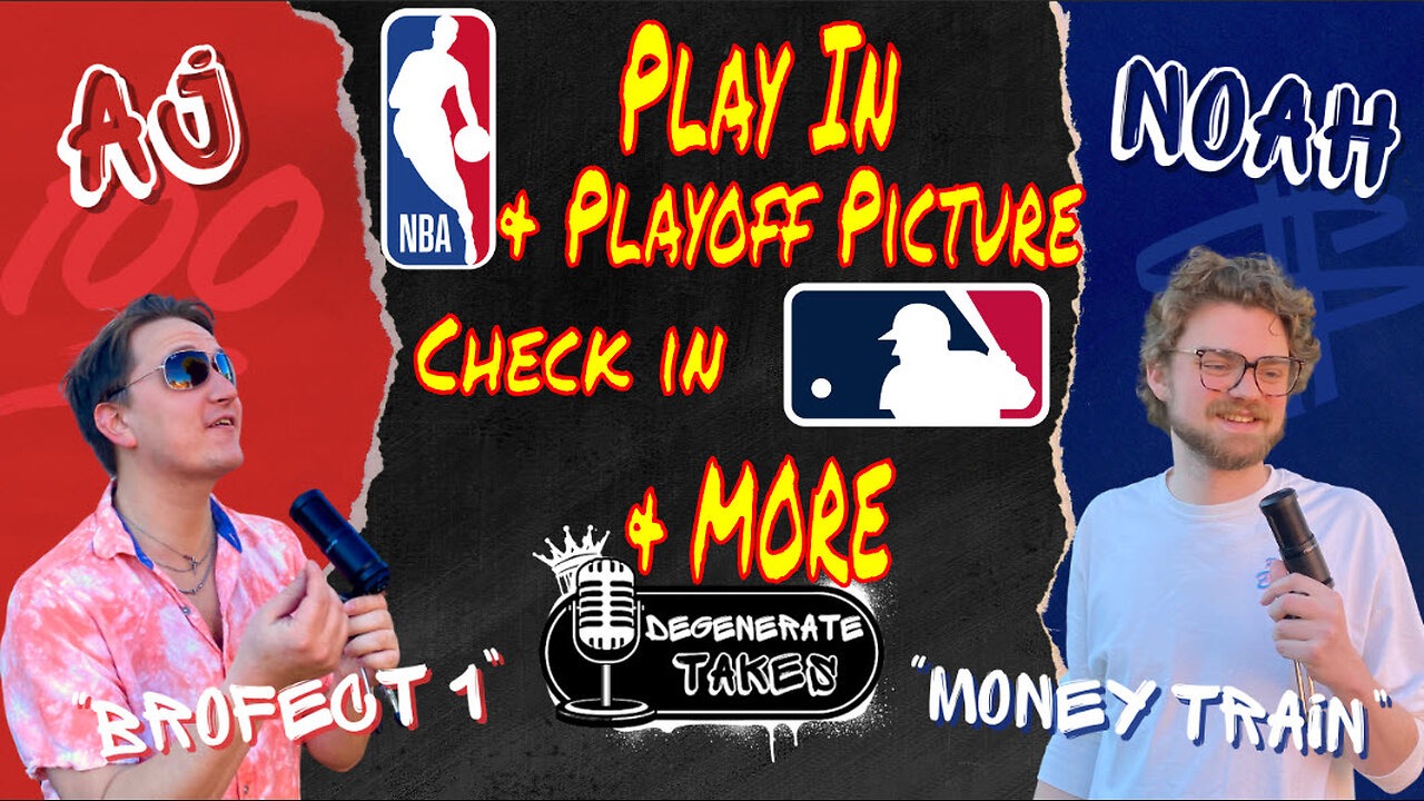 NBA Playoffs Look AHead, NFL Draft, MLB Look Around & MORE!