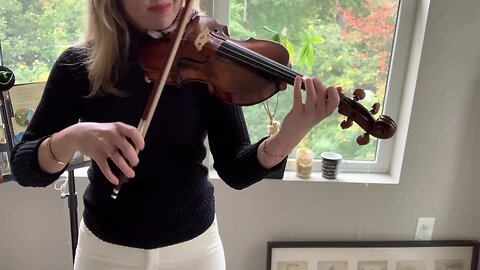 F# Harmonic Minor Scale Violin Tutorial