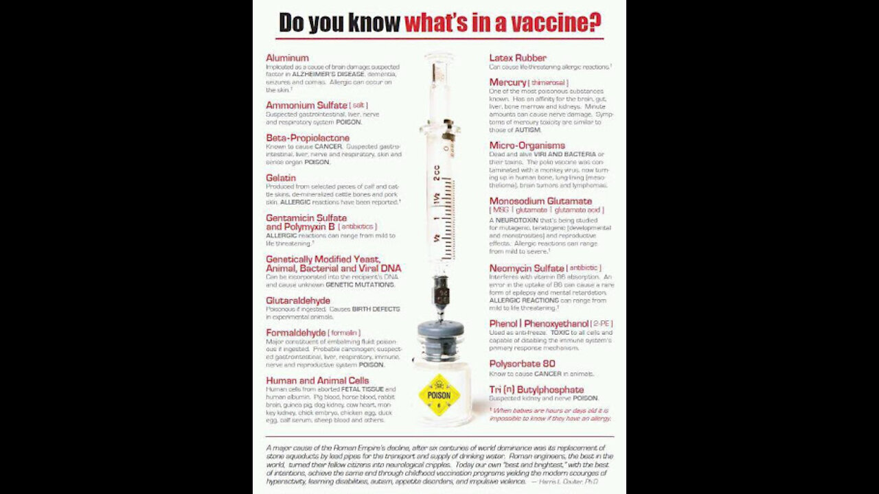 Why "The Vaccine" Is NOT a Vaccine