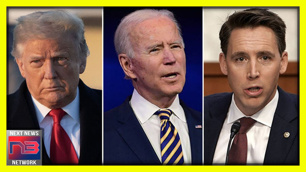 Josh Hawley Lays the SMACKDOWN after Joe Biden Cowardly Attacks Him