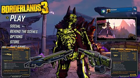 Borderlands 3 - Kaoson & Tarkman's Shield from Captain Traunt Athenas Farming | 07.2023 McSzakalTV