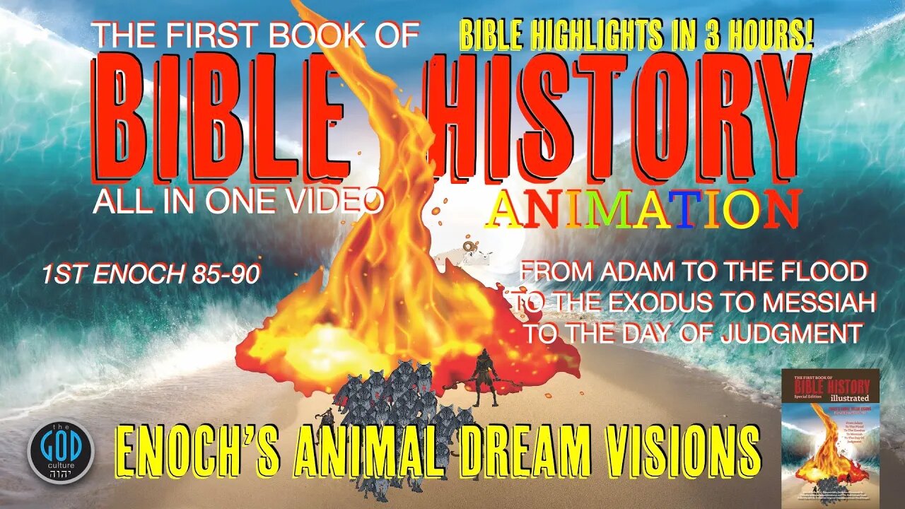 Animated Bible Highlights In 3 Hours! First Book of Bible History: Enoch's Animal Dream Visions