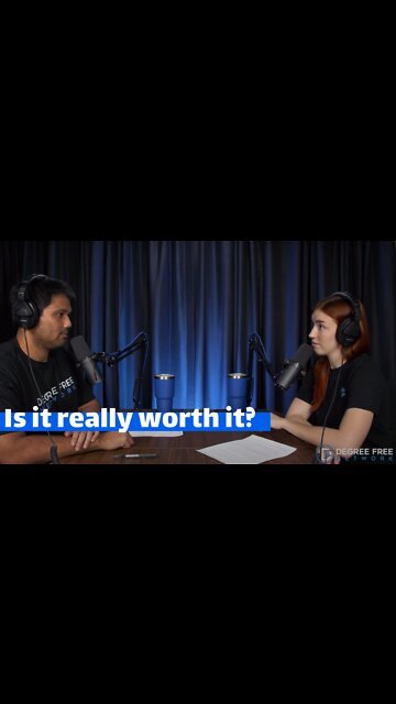 Is College Worth The Cost? #shorts