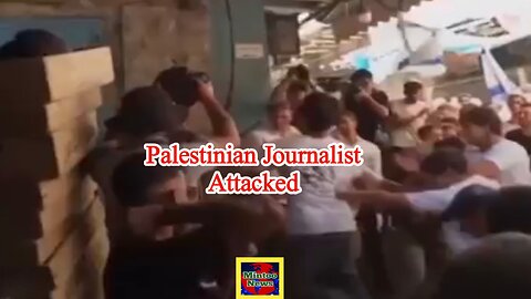 Palestinian journalist attacked by right-wing ‘Jerusalem Day’ marchers