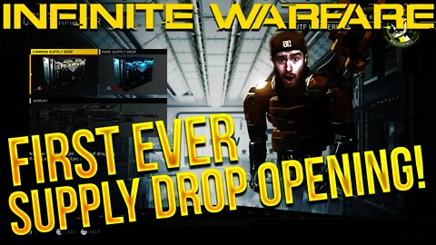 I GOT THE SICKEST CAMO!!! - First Ever Supply Drop Opening in INFINITE WARFARE!