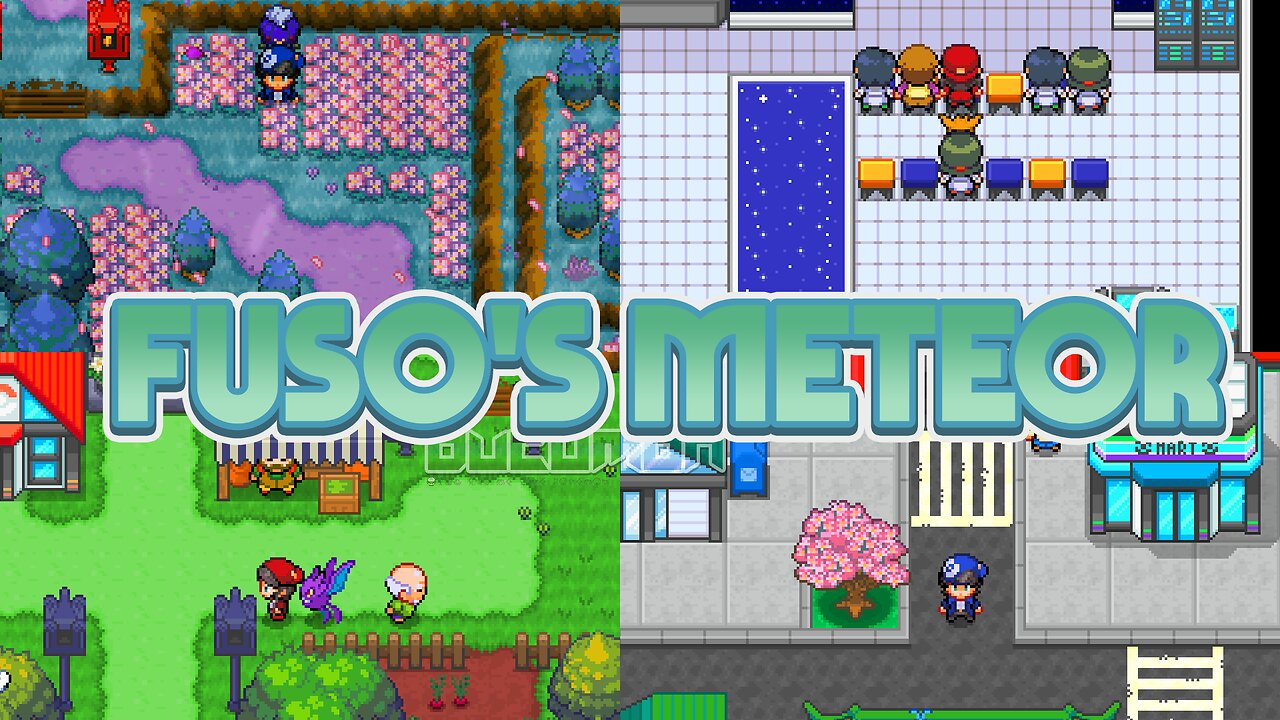 Pokemon Fuso Meteor - Fan-made Game does not follow the usual Gym-Elite 4 structure