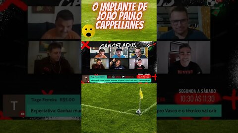 O implante capilar de Cappellanes #shorts #shortsvideo #shortsviral #futebol #entretenimiento