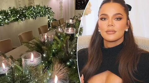 "Khloe’s Xmas Setup Wows Fans"