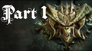 Diablo 3 Eternal Collection - Part 1. Let's Play. PS4 Pro.