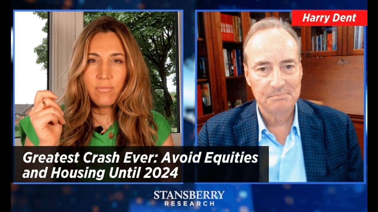 Greatest Crash Ever: Avoid Equities and Housing Until 2024, Harry Dent Doubles Down