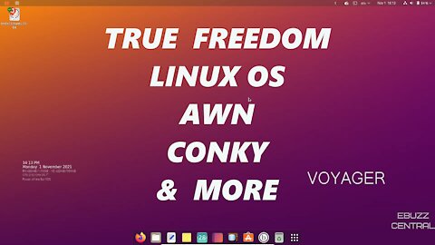 Voyager Linux OS - Many Flavors | True Freedom OS