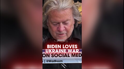 Steve Bannon: Biden Regime Supports European Bloodbath