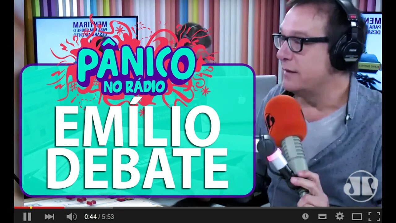 Emílio e convidado debatem a questão do desarmamento no Brasil | Pânico
