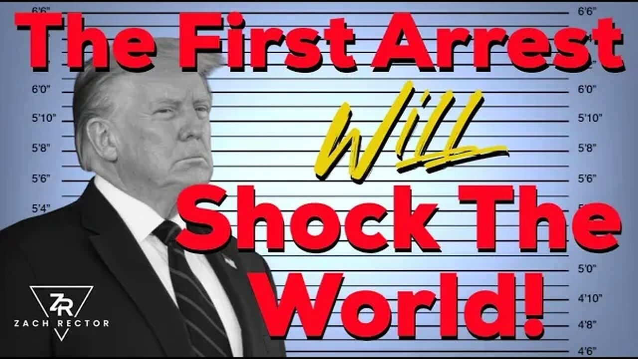 The First Arrest Will Shock The World! #trump