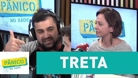 Discussão entre Evandro e Guta termina em treta l Pânico