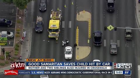 Good Samaritans rushed to help mother, 3 children hit by car