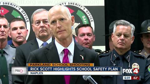 Gov. Scott hopes to prevent future school shootings