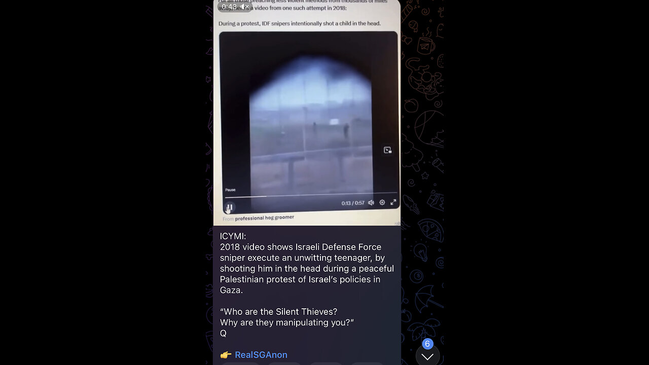 2018 video shows Israeli Defense Force sniper execute an unwitting teenager