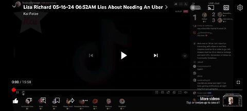 Lisa stream #5 apparently the family has asked people to stop donating to her