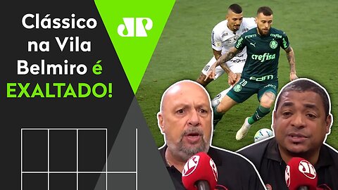 "Esse Santos 2 x 2 Palmeiras foi..." Clássico na Vila é EXALTADO!