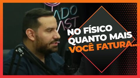 A diferença de rentabilidade de negócios físicos para digitais | Cortes do Berger