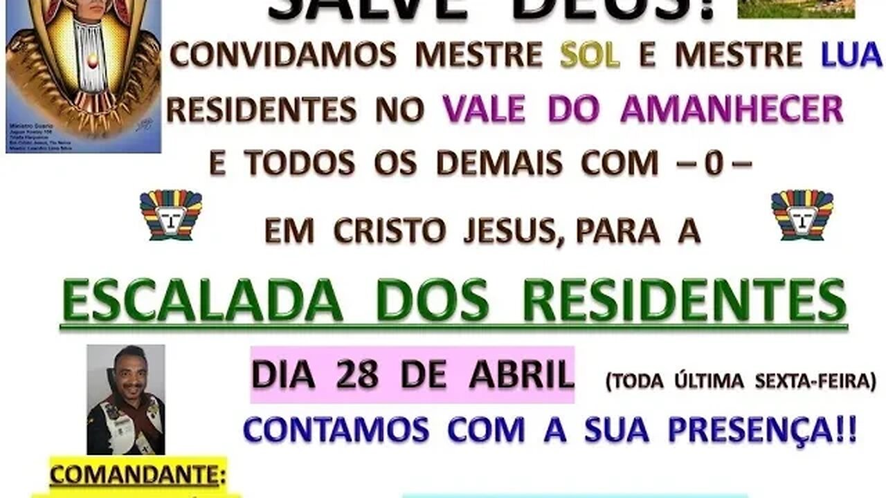 Vale do Amanhecer em Planaltina fará ESCALADA DOS RESIDENTES em 28/04/2023