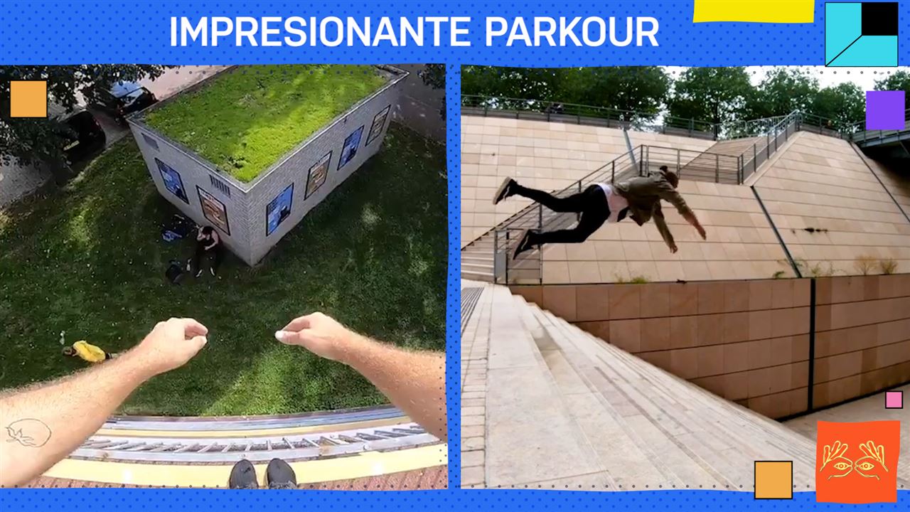 Saltos de parkour que te dejarán pegado a la silla