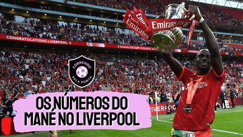 Os números do Mané no Liverpool