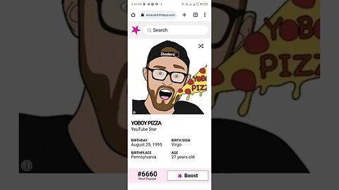 HAPPY 27 BIRTHDAY YOBOY PIZZA