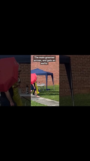 The main groomer arrives and gets an earful. #StopTheGrooming