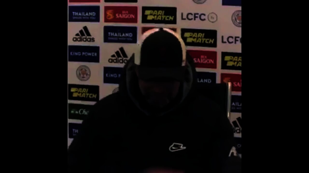 An Emotional Jurgen Klopp concedes Premier League title hopes after losing to Leicester City