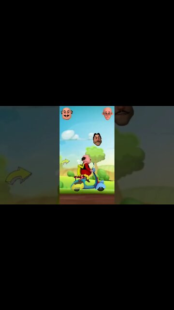 Match The Right Head For Patlu/#motupatlu#shorts