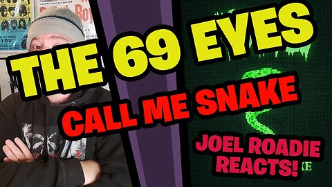 The 69 Eyes - Call Me Snake - Roadie Reacts