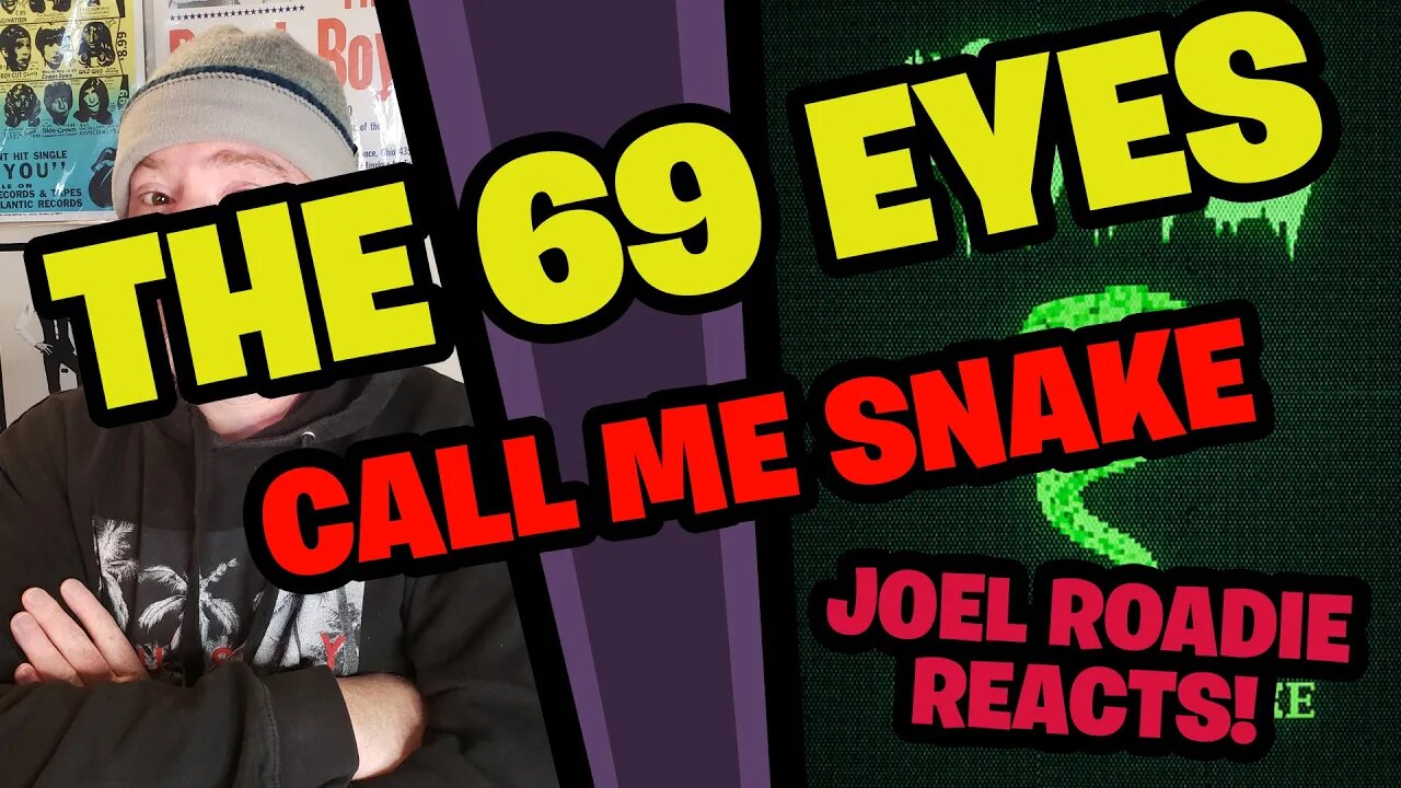 The 69 Eyes - Call Me Snake - Roadie Reacts