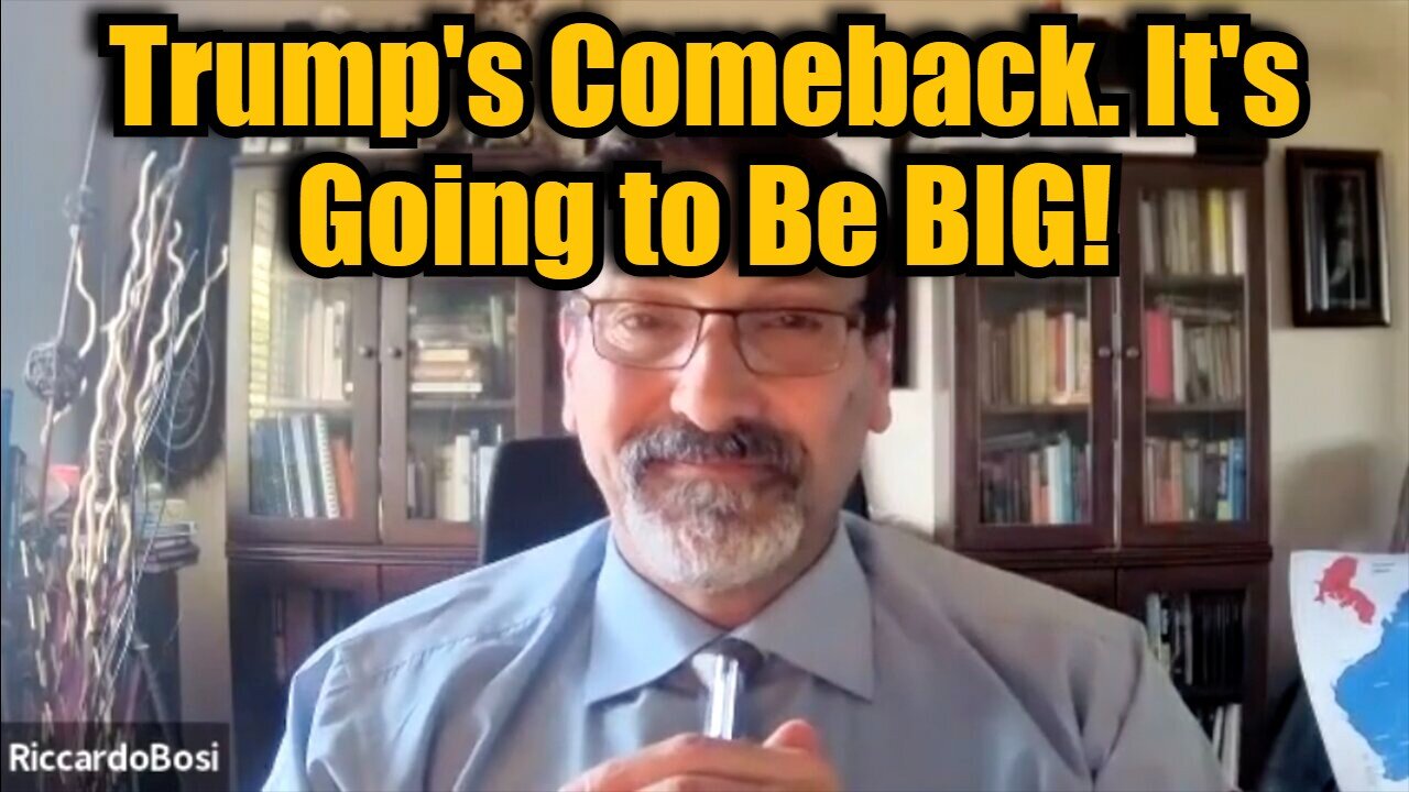 Riccardo Bosi 10/19/24 - Trump's Comeback. It's Going to Be BIG!