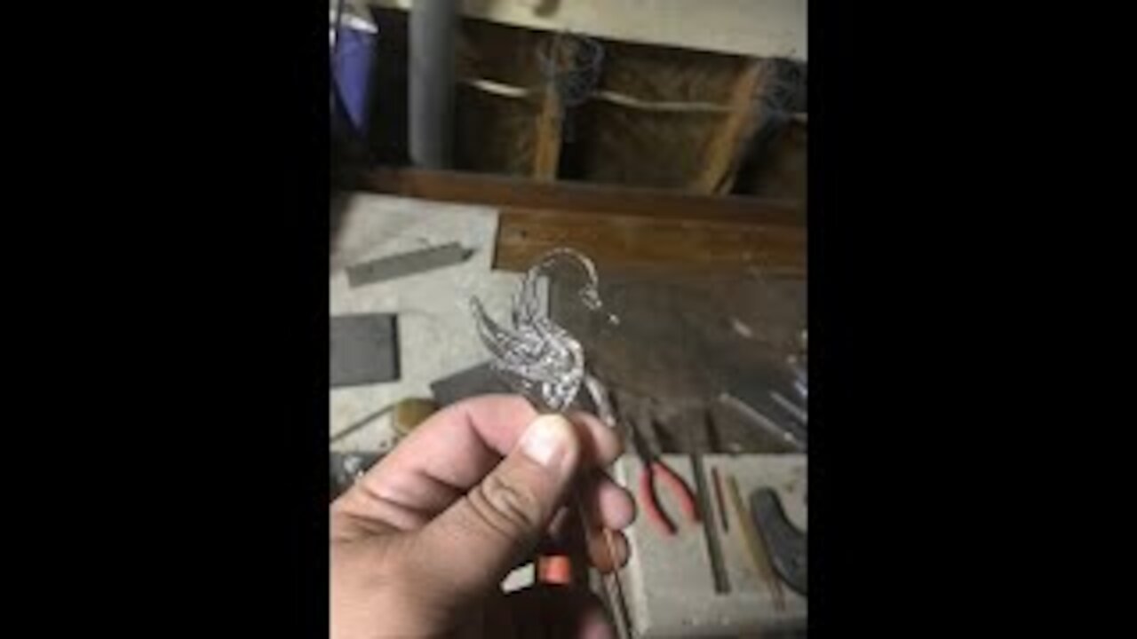 Making a Swan