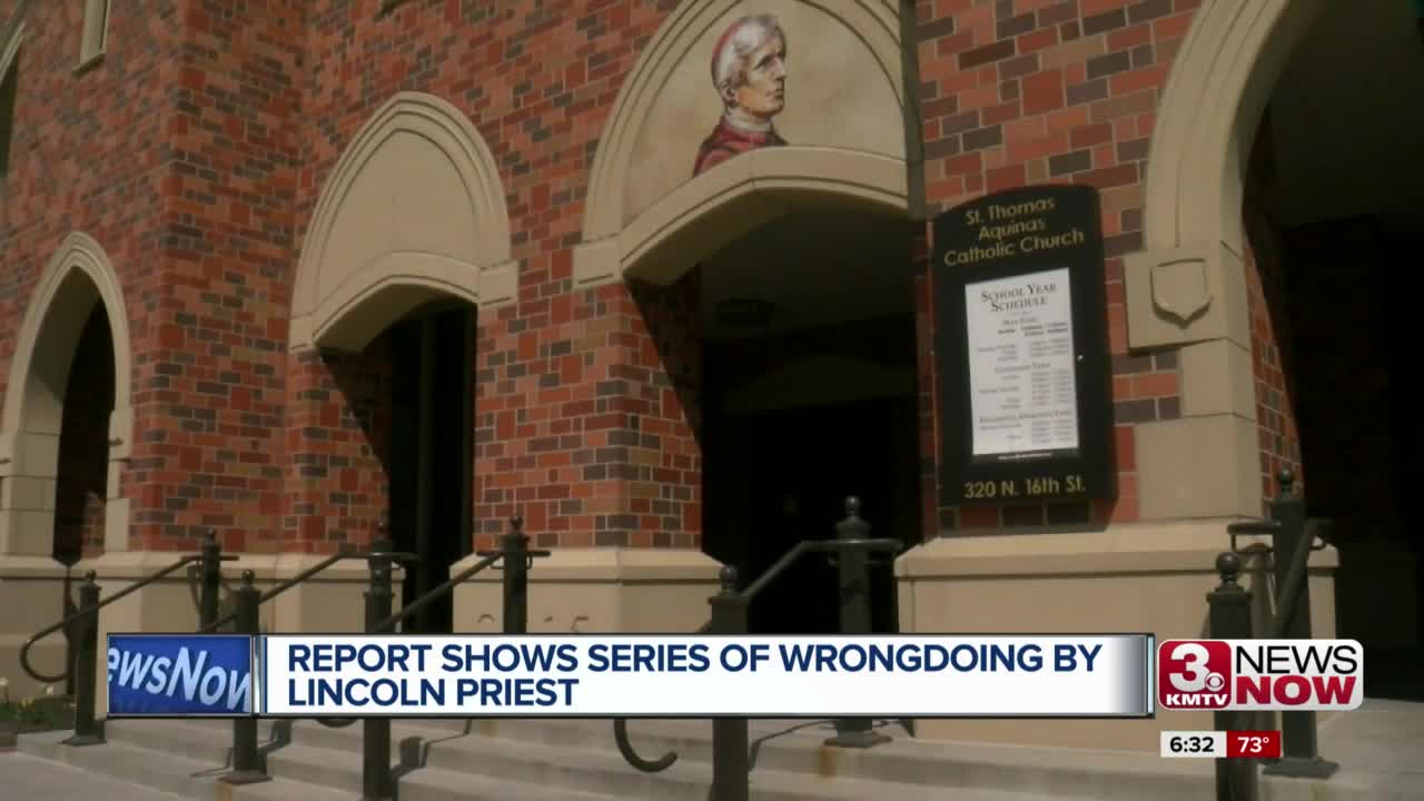 Report shows series of wrongdoing by Lincoln priest