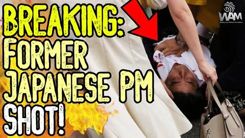 Japanese PM SHOT! - Former PM Assassination Attempt CAUGHT ON VIDEO! - This Has HUGE Global Impact!