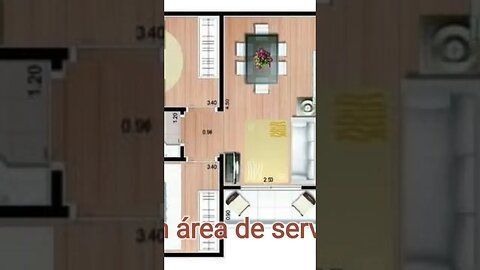 #construtorvirthalph #sktchup #viral #2quartos