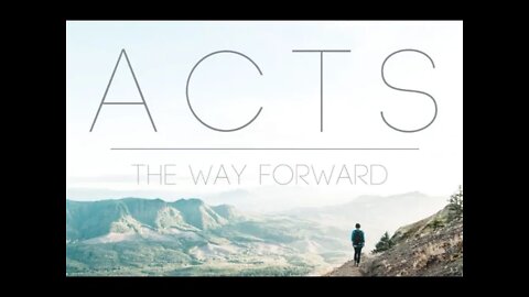 January 23, 2022 Acts 1:1-5